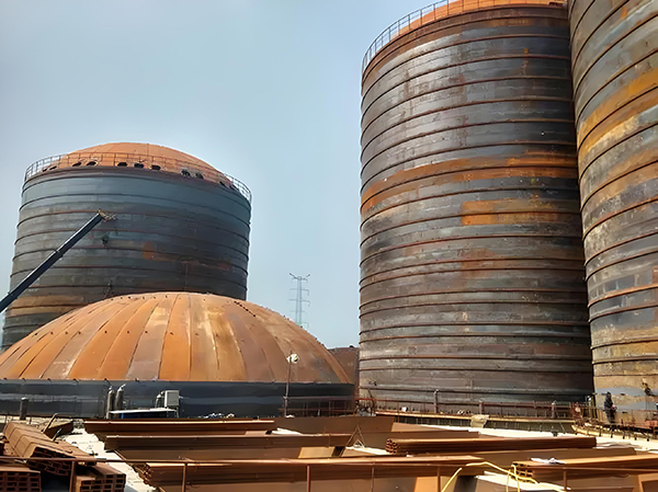 城东焦粉钢板仓